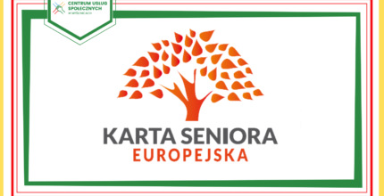 Centrum zaprzestało wydawanie formularzy zgłoszeniowych dla uczestników programu ,,Europejska Karta Seniora ‘’.