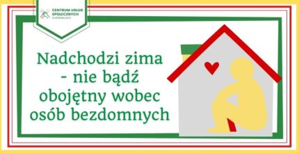 Bezdomność – nie bądź obojętny!