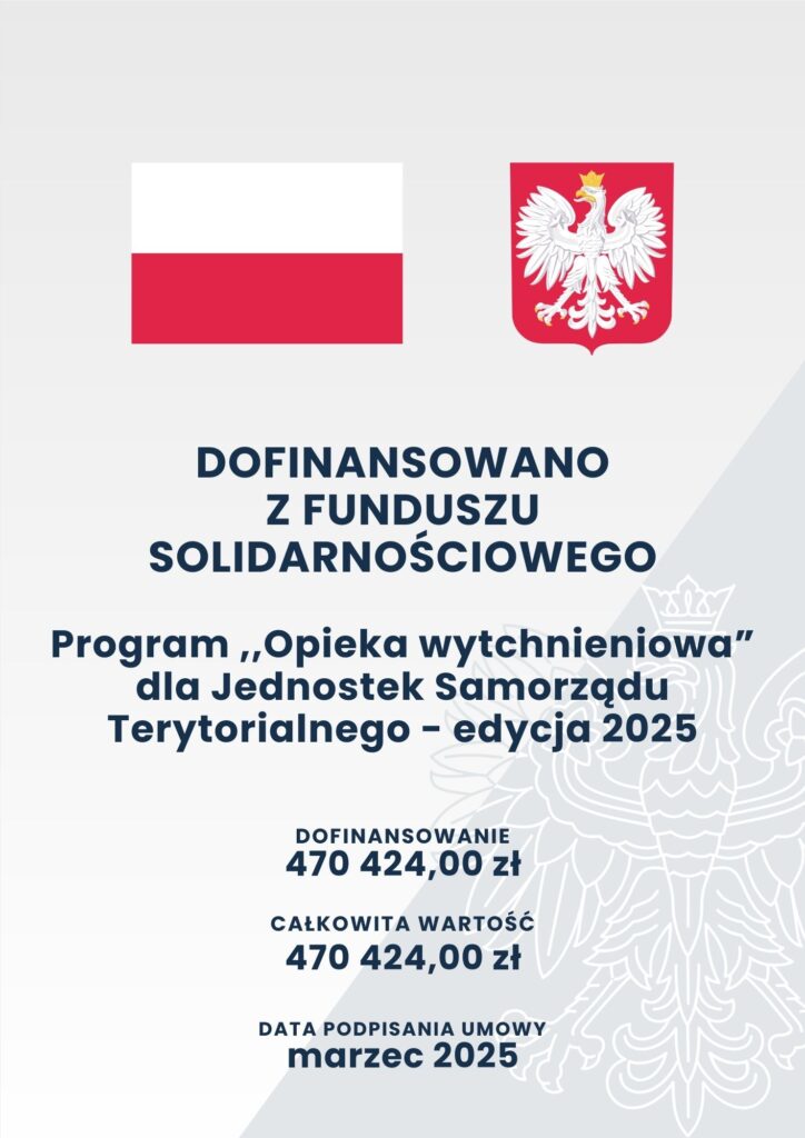 Plakat Infomacyjny Opieka Wytchnieniowa 2025