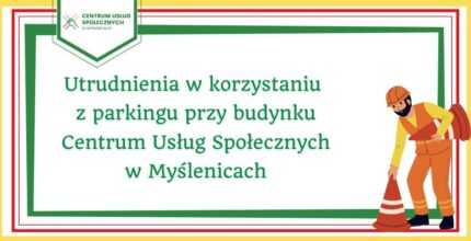 Utrudnienia w korzystaniu z parkingu przy budynku CUS