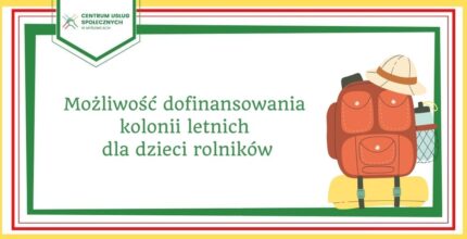 Dofinansowanie kolonii