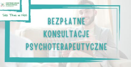 Bezpłatne konsultacje psychoterapeutyczne