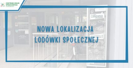 Lodówka społeczna w nowej lokalizacji