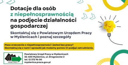 Dotacje dla osób z niepełnosprawnością na podjęcie działalności gospodarczej